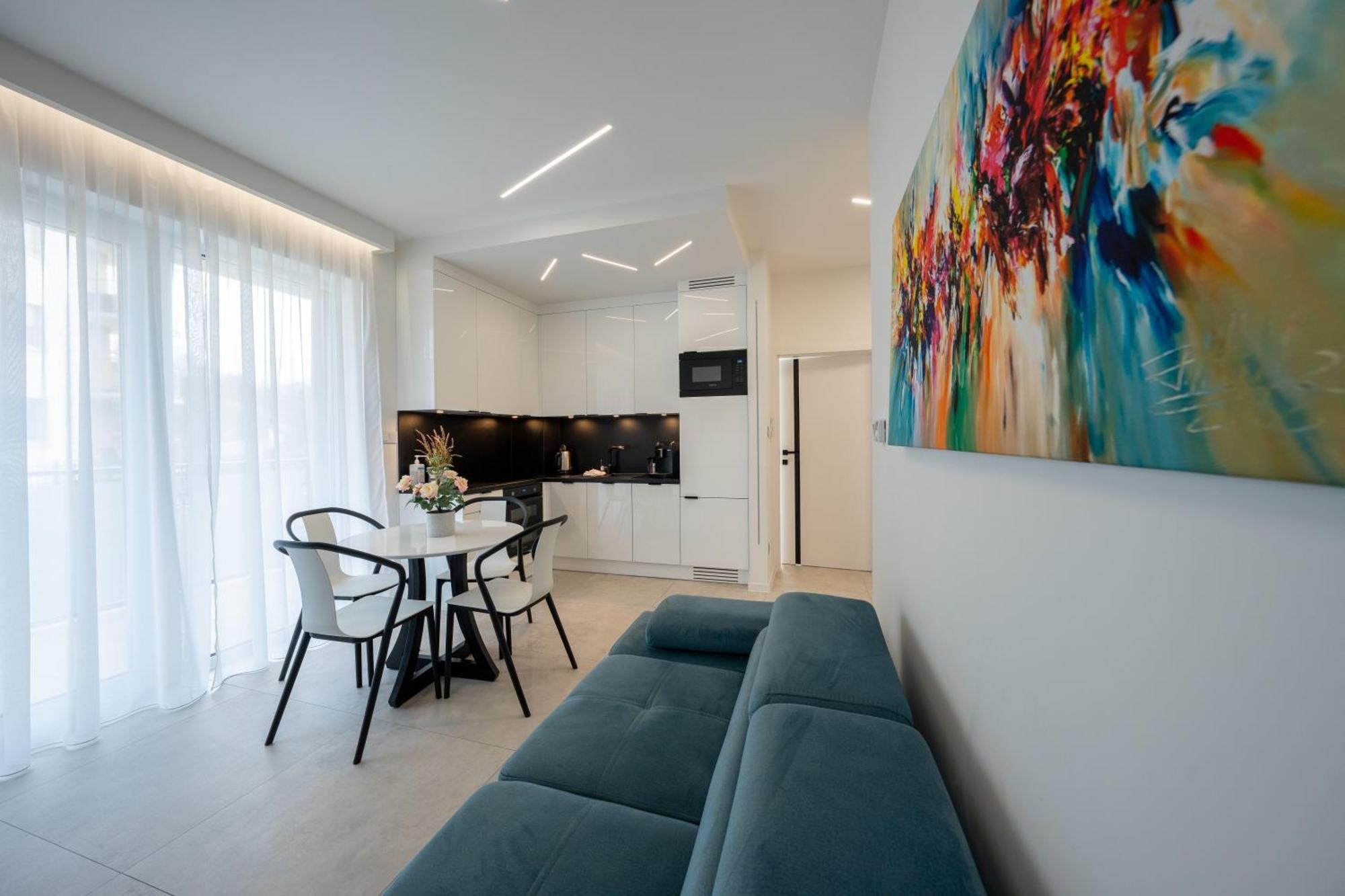 Ferienwohnung Apartament Z Tarasem Morska 8 Rewal 50M Do Morza Exterior foto