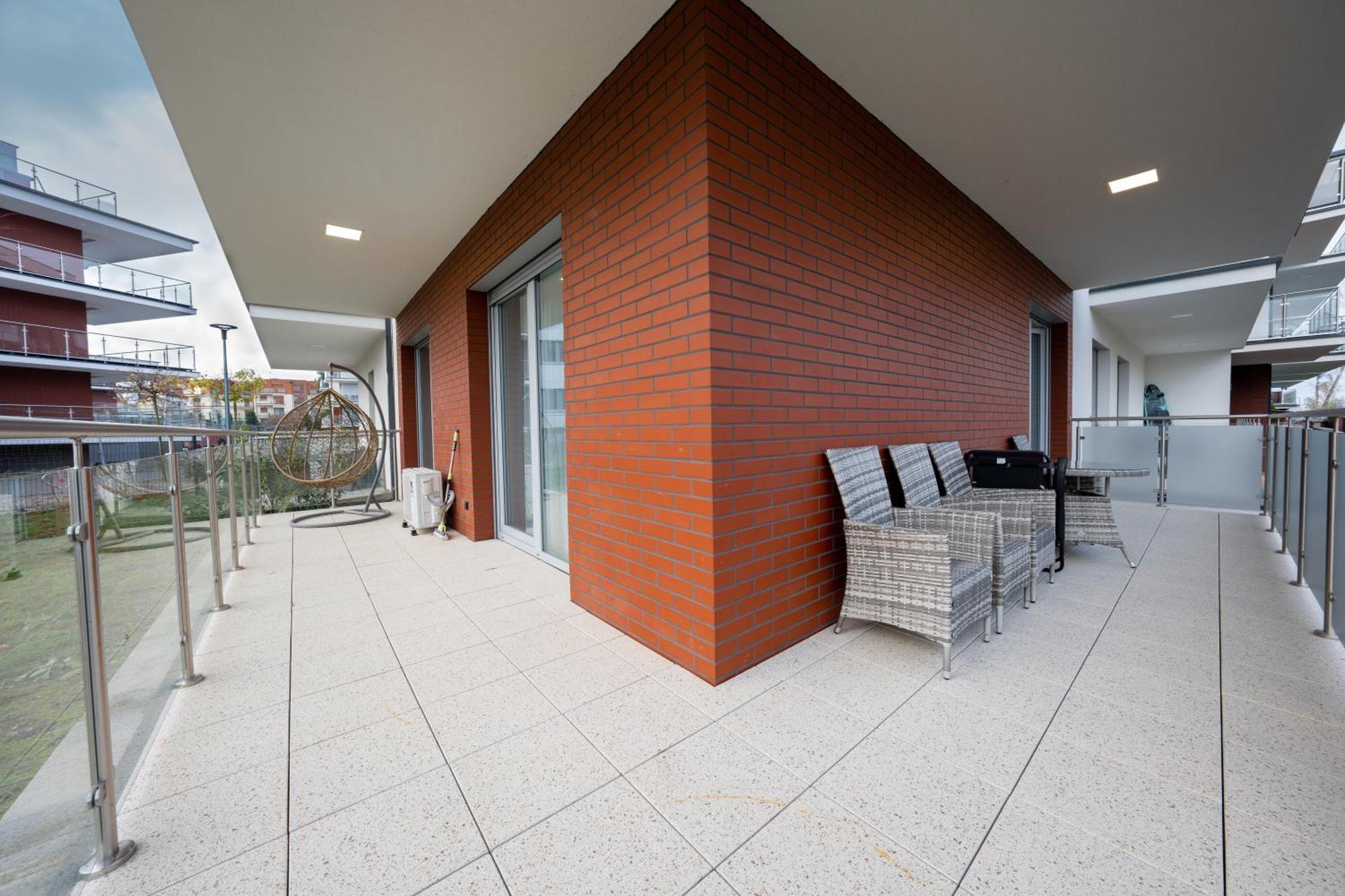 Ferienwohnung Apartament Z Tarasem Morska 8 Rewal 50M Do Morza Exterior foto